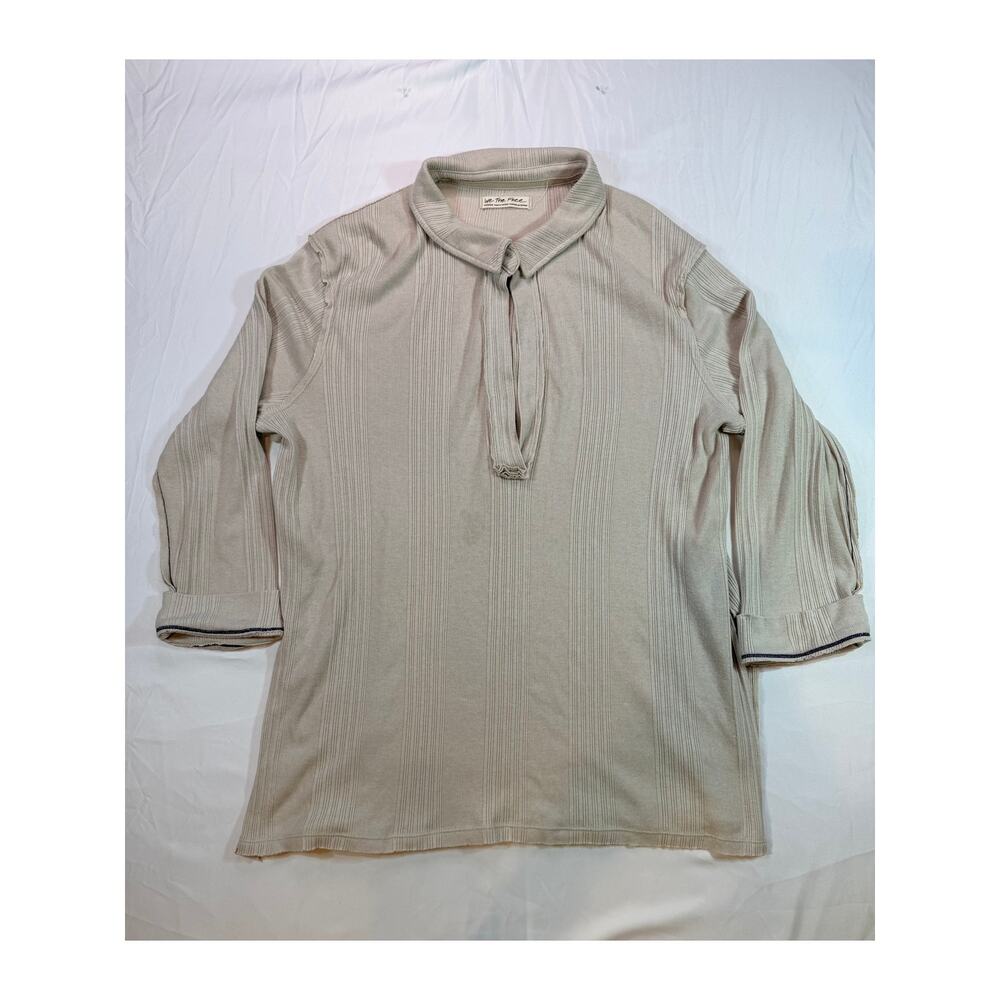 We The Free Annie Pullover Top Cream Sz Meduim